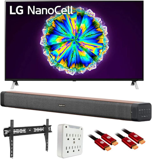 LG E2LG75NANO85 75-inch NanoCell 4K TV Soundbar Bundle