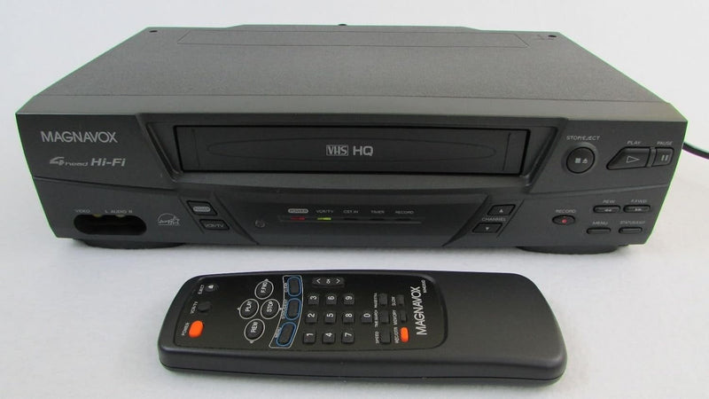 Philips VRC602MG21 Magnavox VHS VCR Player Recorder — main product image