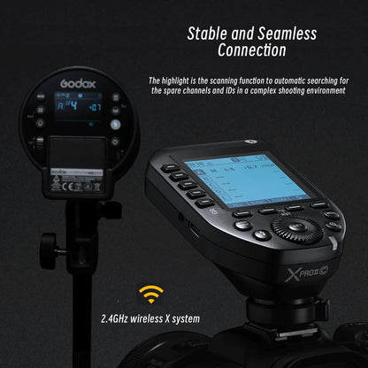 Godox XPROIIC2VBC XProII-C TTL Wireless Flash Trigger