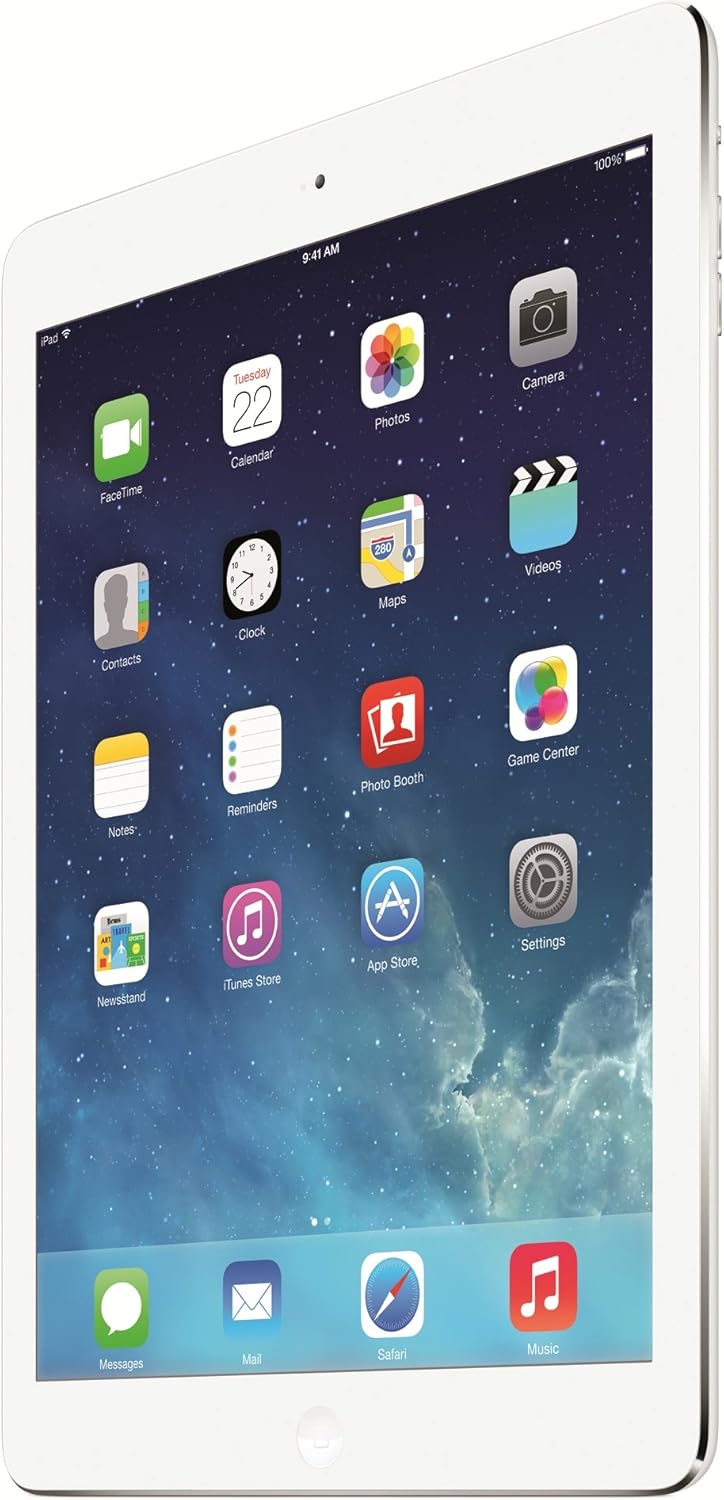 Apple iPad Air 2: 16GB, 4G + Wi-Fi - Silver (Renewed)