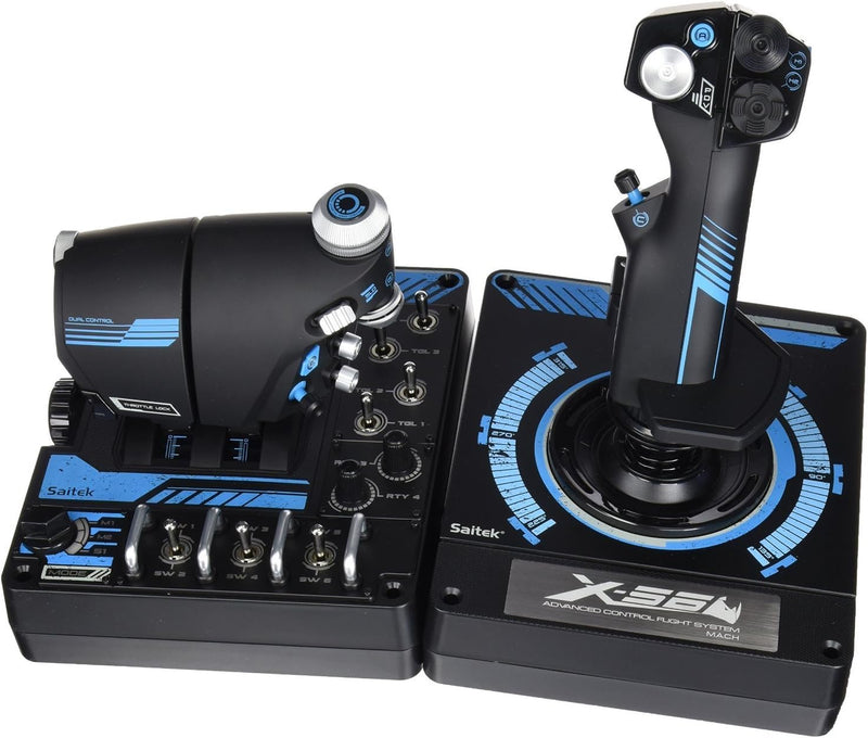 Logitech 945-000021-cr Saitek X56 Rhino HOTAS Renewed — main product image