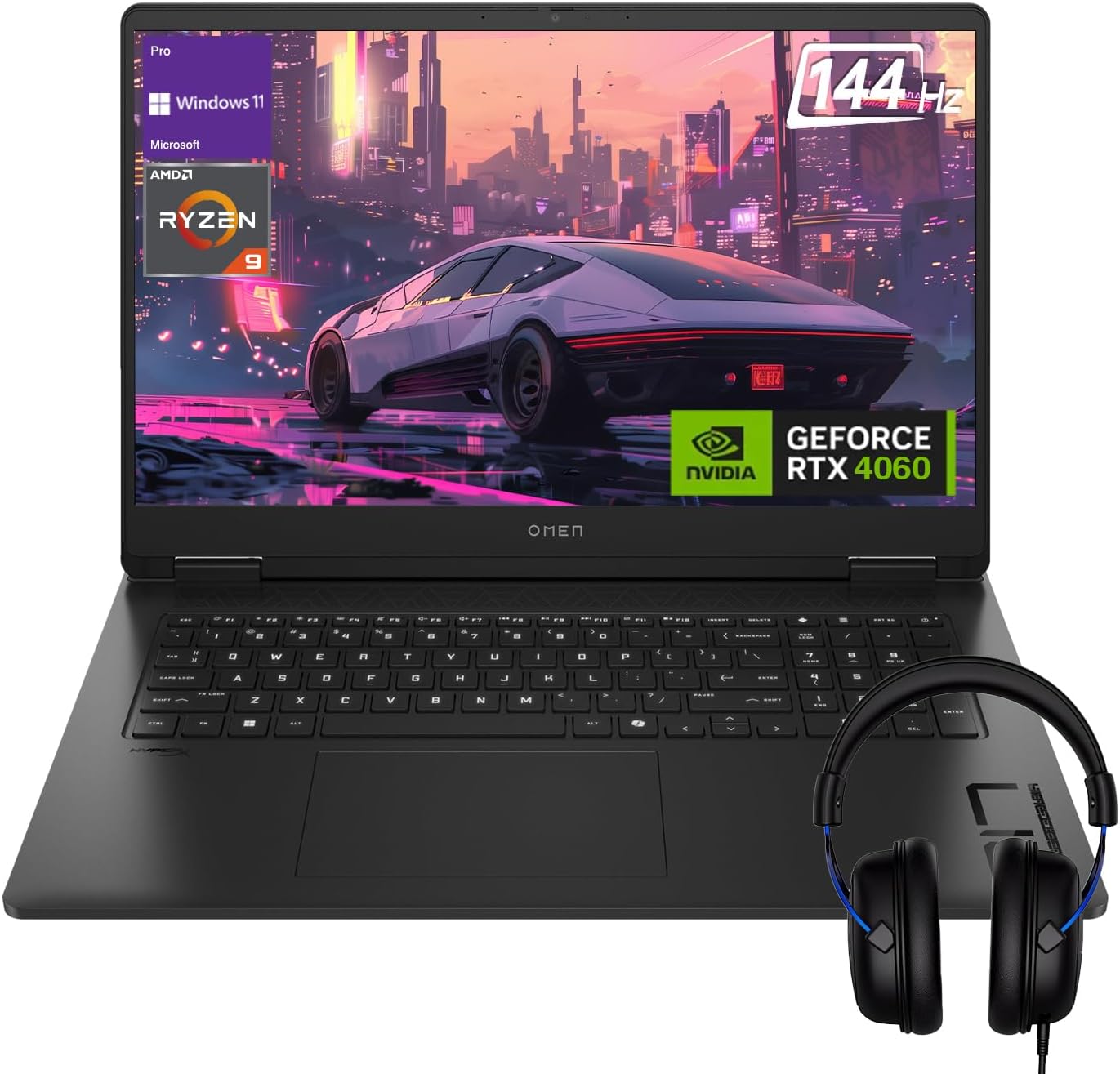 HP TPN-Q299 OMEN Pro 17 Gaming Laptop RTX 4060