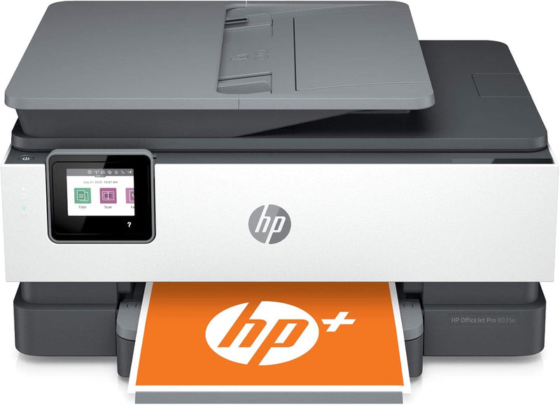 HP OfficeJet Pro 8035e Basalt Wireless All-in-One Printer — main product image