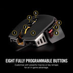 Corsair M65 ELITE RGB 18000 DPI FPS Gaming Mouse (Renewed)