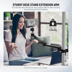Neewer 10104679 Camera Desk Mount Extension Arm