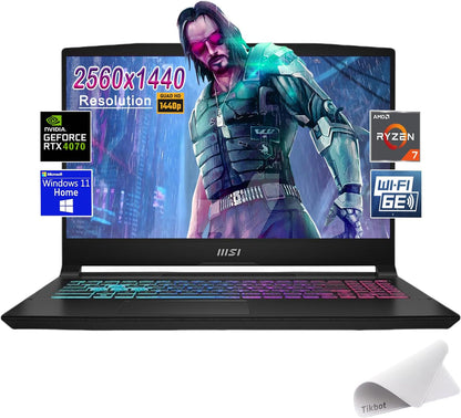 MSI 9S7-158N31 Katana A15 RTX 4070 QHD Gaming Laptop