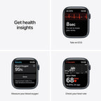 Apple MKJ73LL/A Watch Series 7 GPS + Cellular 45MM Renewed