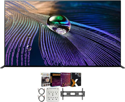 Sony E6SNXR55A90J 55" OLED 4K Smart TV Bundle