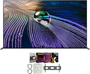 Sony E6SNXR65A90J 65-inch 4K OLED Smart TV Bundle