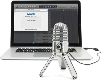 Samson SAMTR Meteor USB Studio Microphone Silver