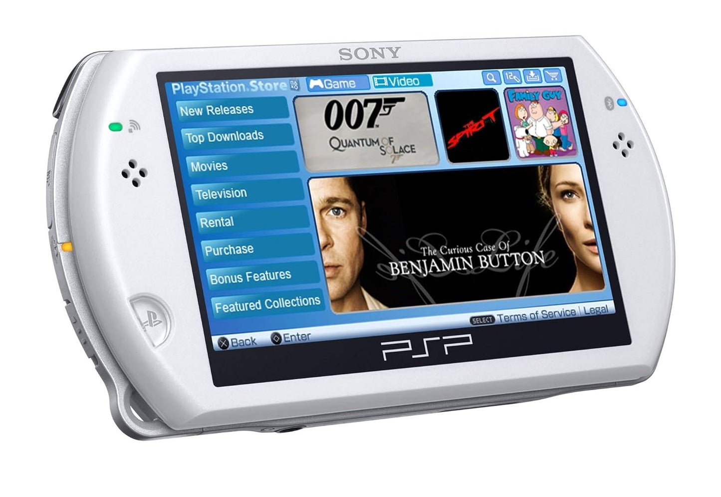Sony PSPgo Pearl White (Renewed) Handheld Console