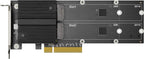 Synology M2D20 M.2 NVMe SSD Adapter Card