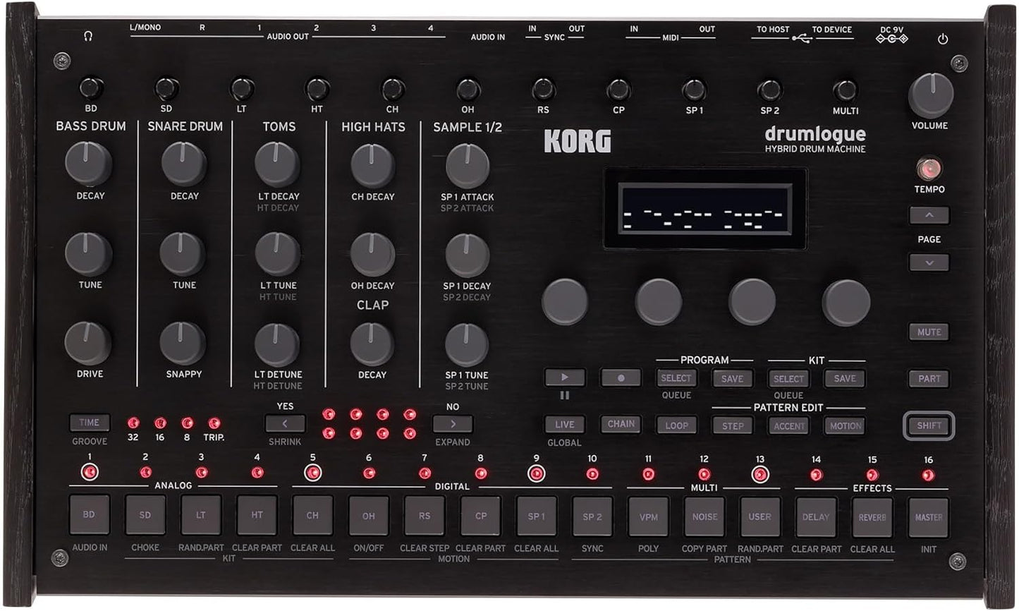 Korg DRUMLOGUE Hybrid Drum Machine