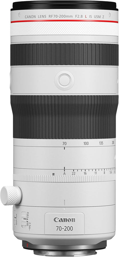 Canon 6594C002 RF 70-200mm F2.8 L USM Z White Lens