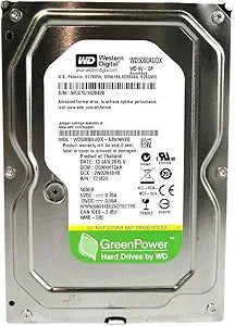 Western Digital WD5000AUDX Renewed 500GB AV-GP Green HDD — main product image
