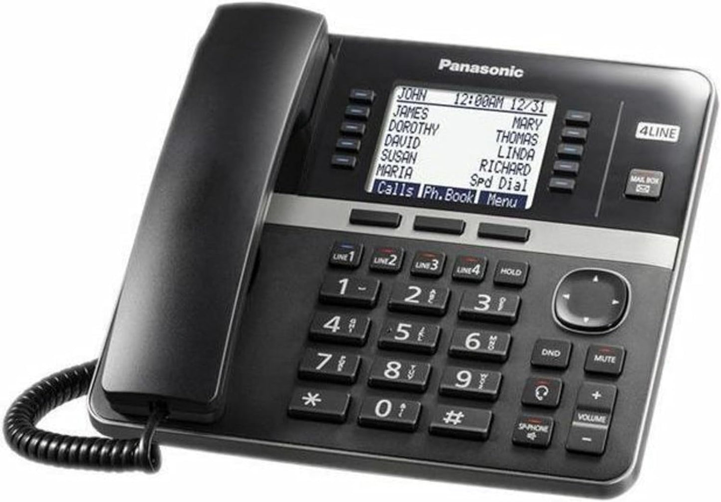 Panasonic KX-TGW420B 4-Line Expandable Office Phone System