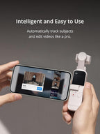 DJI pocket Pocket 2 Exclusive Combo - Sunset White (Renewed)