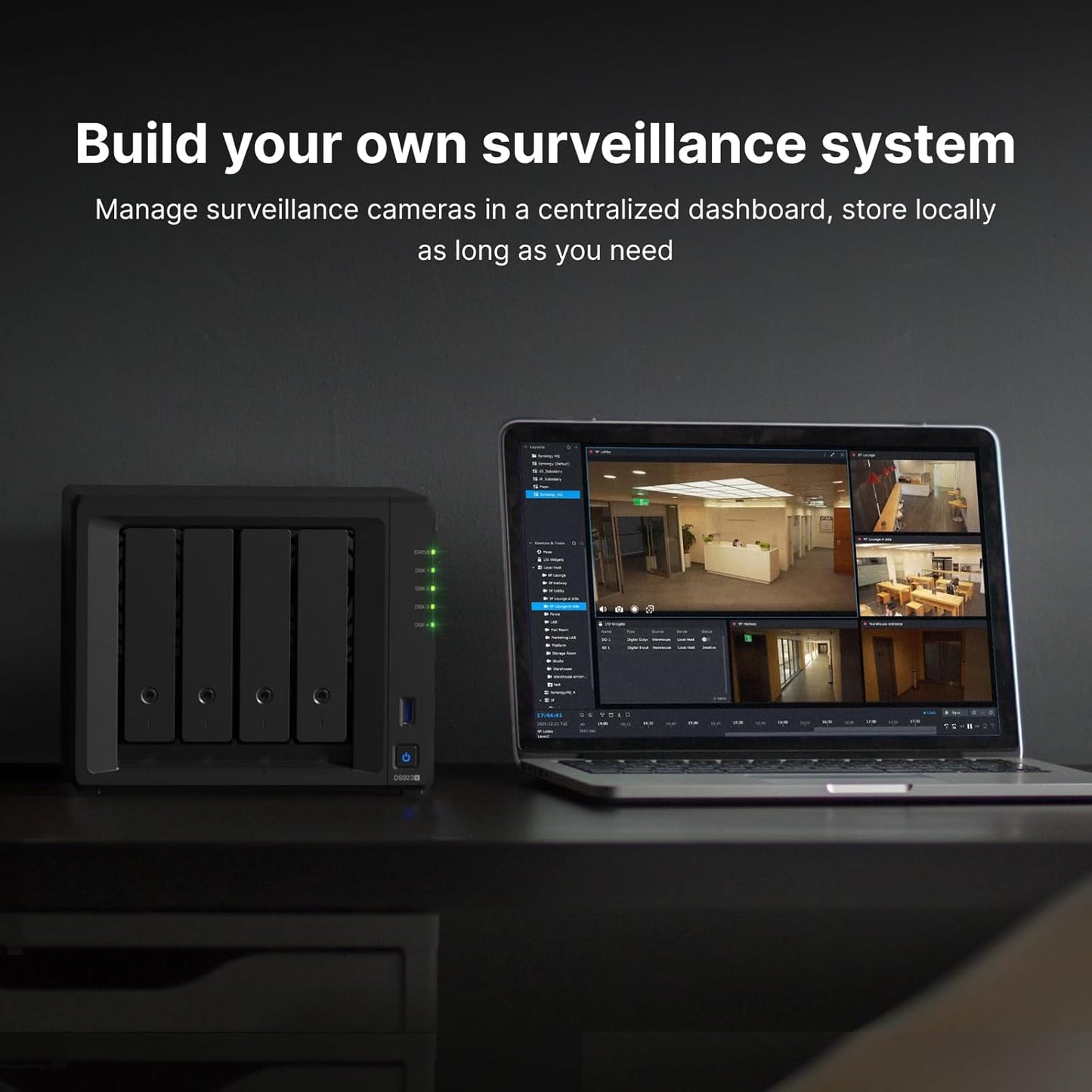 Synology DS923+ 4-Bay DiskStation NAS (Diskless)