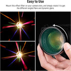 Neewer 77mm Colorful Starlight Brushed Camera Lens Filter