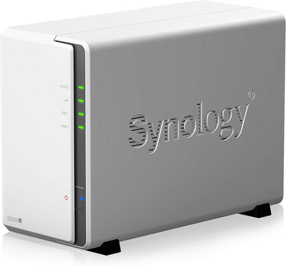 Synology DS220j NAS Enclosure Server 512MB RAM