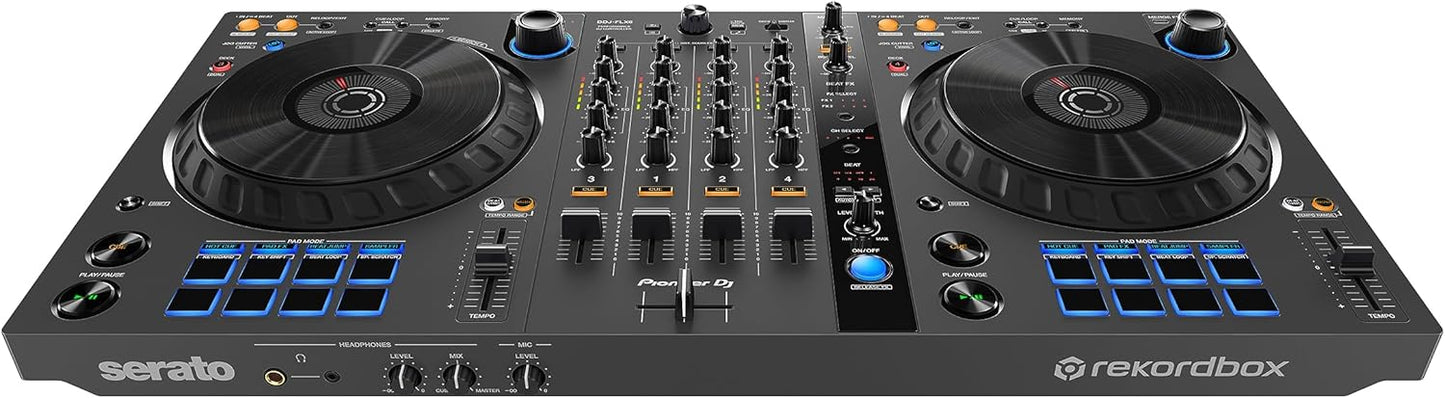 Pioneer DJ DDJ-FLX6-GT 4-Deck DJ Controller - Graphite