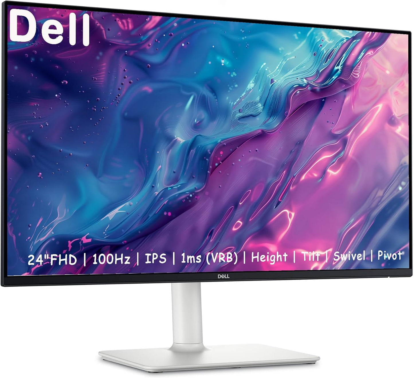 Dell S24 Inch FHD Monitor 100Hz AMD FreeSync Integrated Speakers