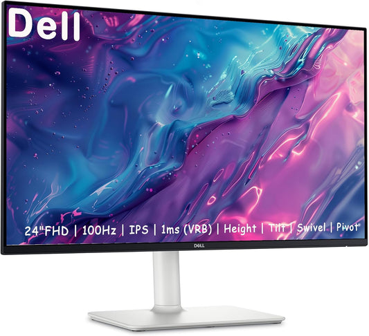 Dell S24 Inch FHD Monitor 100Hz AMD FreeSync Integrated Speakers