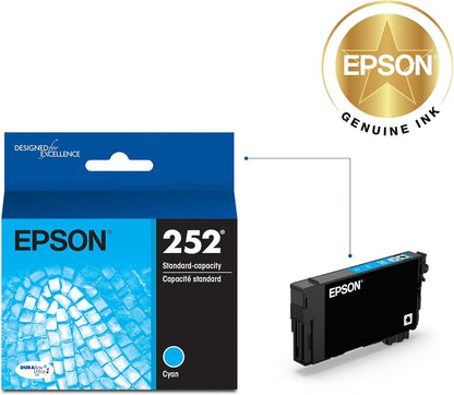 Epson T252220-S DURABrite Cyan Ink Cartridge