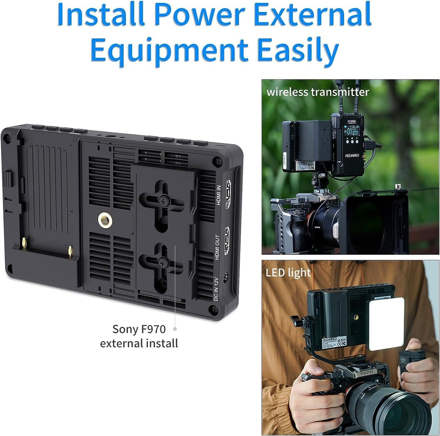 FEELWORLD F5 PRO X 5.5 Inch Touch Camera Monitor