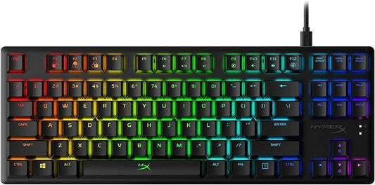 HyperX HX-KB7AQX-US-cr Alloy Origins Aqua Keyboard