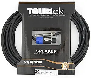 Samson TSS30 Tourtek 30' Speaker Cable Speakon Connectors