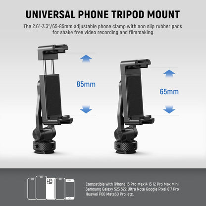 Neewer GA010 Metal Phone Tripod Mount Cold Shoe