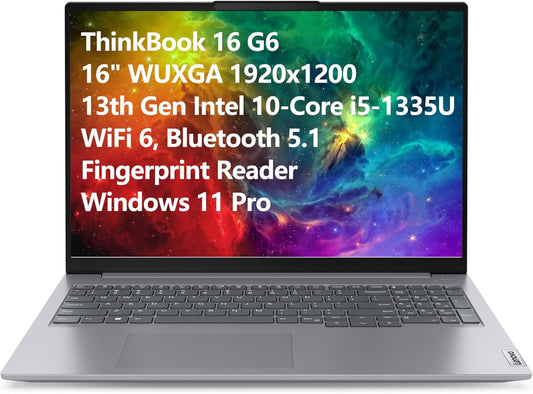 Lenovo 16 G6 ThinkBook 16" FHD+ Laptop i5