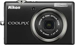Nikon S570 Black Coolpix 12MP Digital Camera — main product image