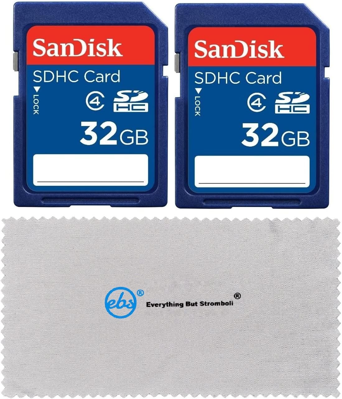 SanDisk SDSDB-032G-B35-2PK-MFC 32GB SDHC 2-Pack