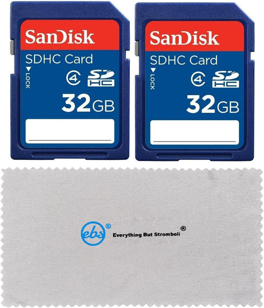 SanDisk SDSDB-032G-B35-2PK-MFC 32GB SDHC 2-Pack