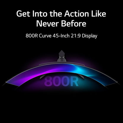 LG 45GR95QE-B.AUS 45" Curved OLED 240Hz Gaming Monitor