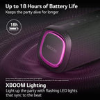 LG XG5QBK.DUSALLK Go Portable Bluetooth Speaker Black