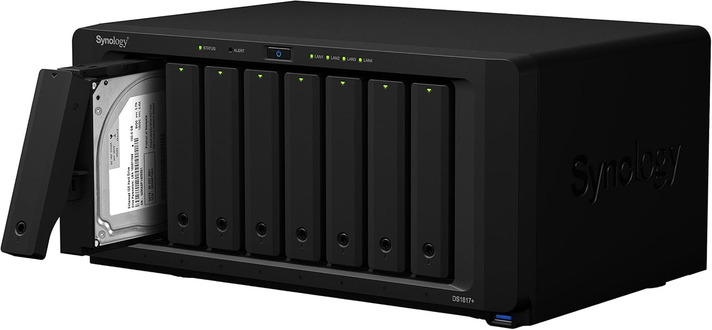 Synology DS1817+ (2GB) 8-Bay NAS DiskStation