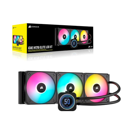 Corsair CW-9060076-WW H170i Elite XT 420mm Liquid CPU Cooler