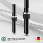 K&M 21447 Distance Rod Ring Lock PA Speaker Stand