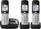 Panasonic KX-TGU433B - Cordless Phone - Large Display - Call Block