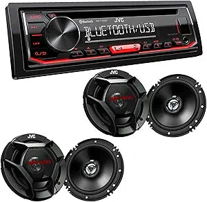 JVC KD-T720BT CD Receiver & CS-DR621 Speaker Bundle