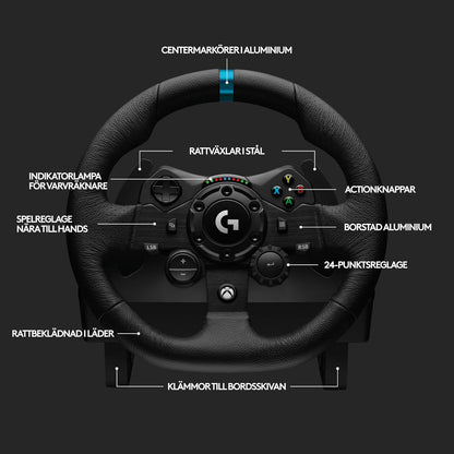 Logitech 941-000158 G923 Racing Wheel for Xbox/PC