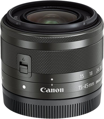 Canon 0572C002-cr EF-M 15-45mm IS STM Lens Renewed