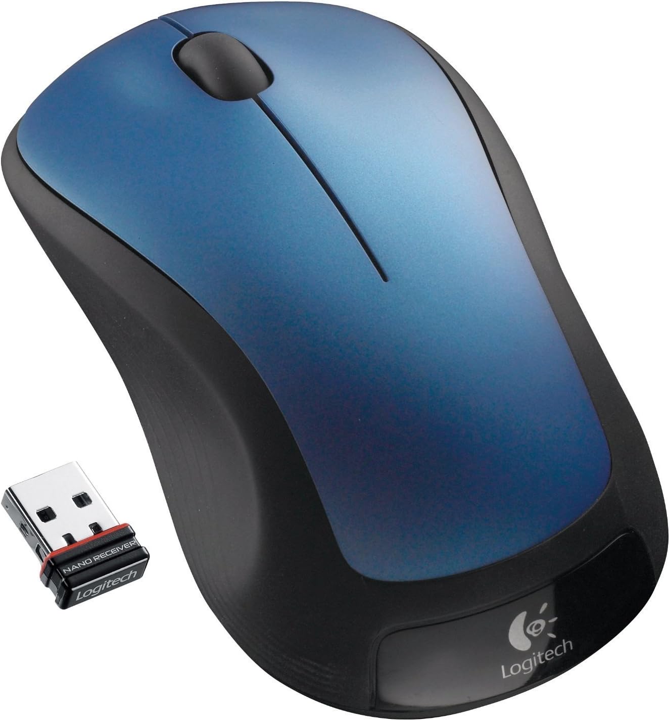 Logitech 910-001923 Wireless Mouse M310 - Peacock Blue - Renewed