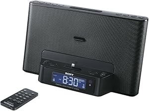 Sony ICF-CS15iPN Lightning iPhone/iPod Clock Radio Speaker Dock — main product image