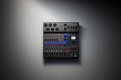 Zoom L-8 LiveTrak 8-Channel Digital Mixer Recorder