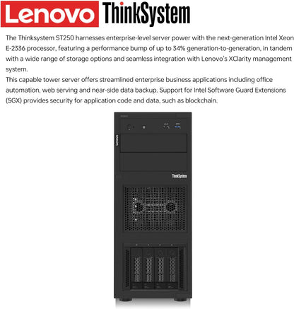 Lenovo ThinkSystem V2 Xeon 2TB HDD Business Server