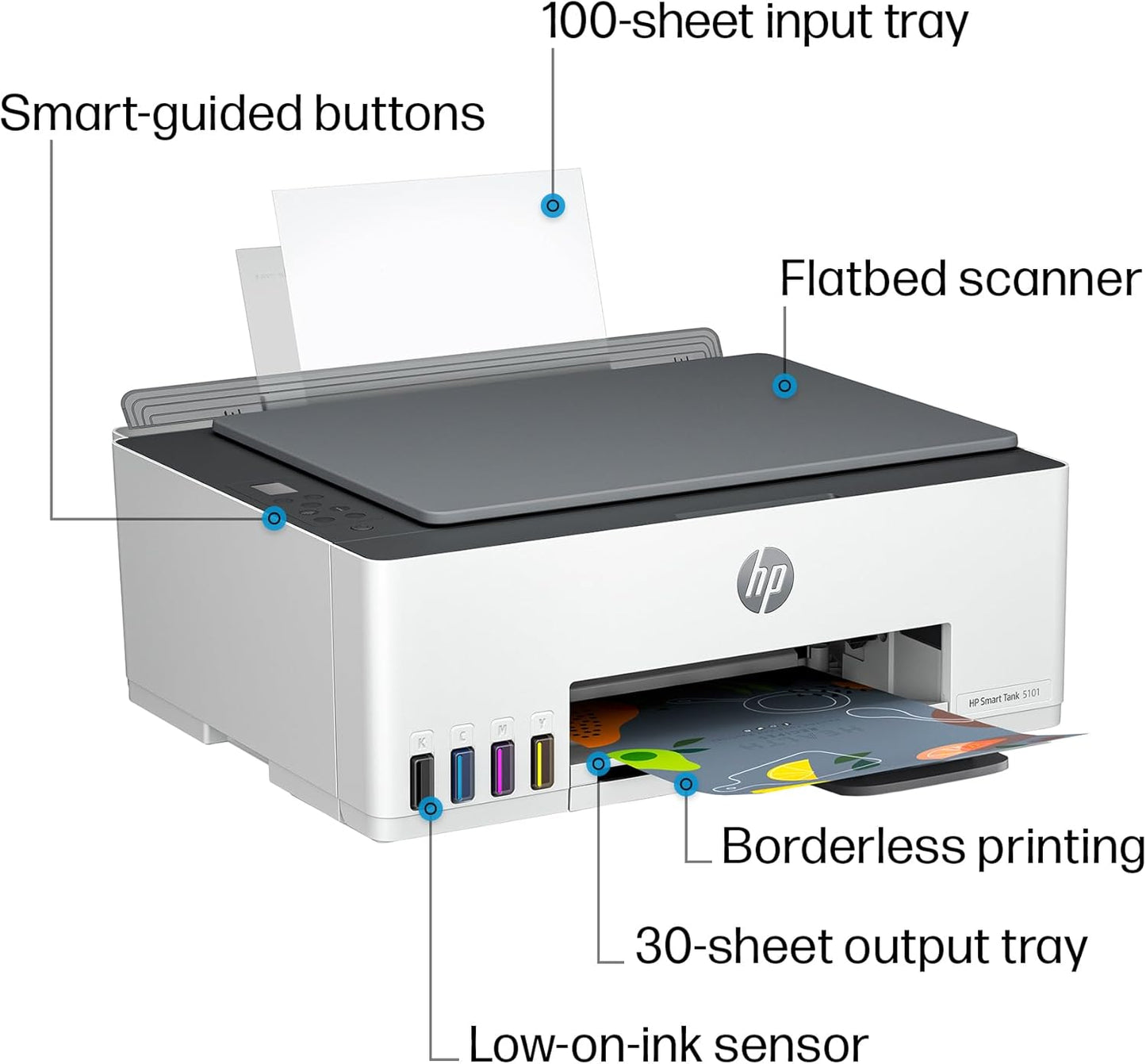 HP ST 5101 AIO Smart Tank Wireless Inkjet Printer